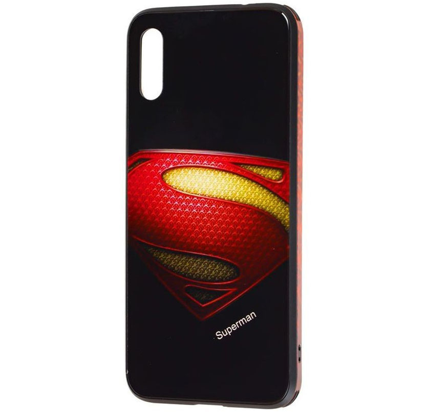 

TPU+Glass чехол Cute Print для Apple iPhone XS Max (6.5") Superman (109480)