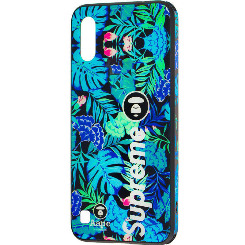 

TPU+Glass чехол Cute Print для Samsung Galaxy A10 (A105F) Supreme color (109485)