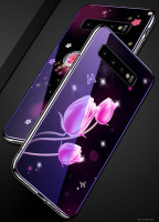 

TPU+Glass чехол Fantasy с глянцевыми торцами для Samsung Galaxy S10+