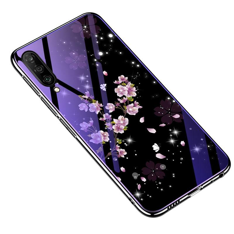 

TPU+Glass чехол Fantasy с глянцевыми торцами для Xiaomi Mi 9 Pro Цветение (115241)