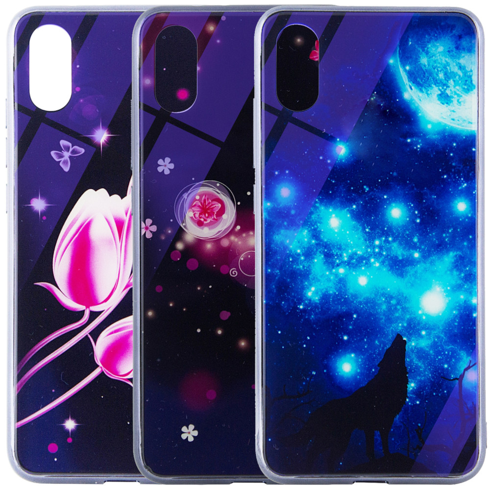 

TPU+Glass чехол Fantasy с глянцевыми торцами для Xiaomi Redmi 7A (108241)