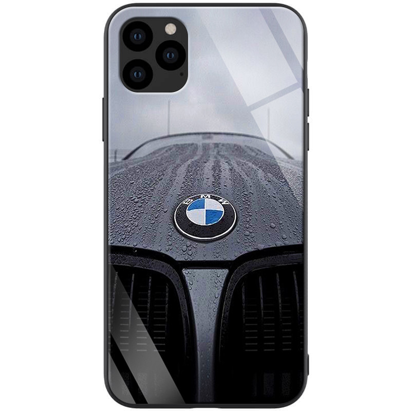

TPU+Glass чехол ForFun для Apple iPhone 11 Pro Max (6.5") Белый/БМВ (119256)