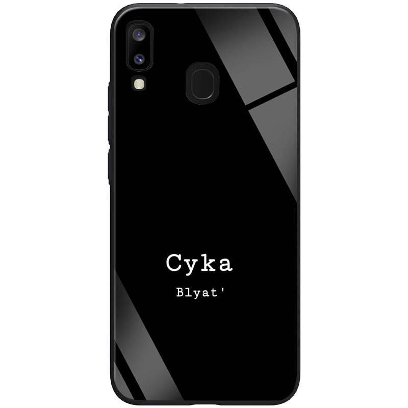 

TPU+Glass чехол ForFun для Samsung Galaxy A20 (A205F) СВ / Черный (109863)