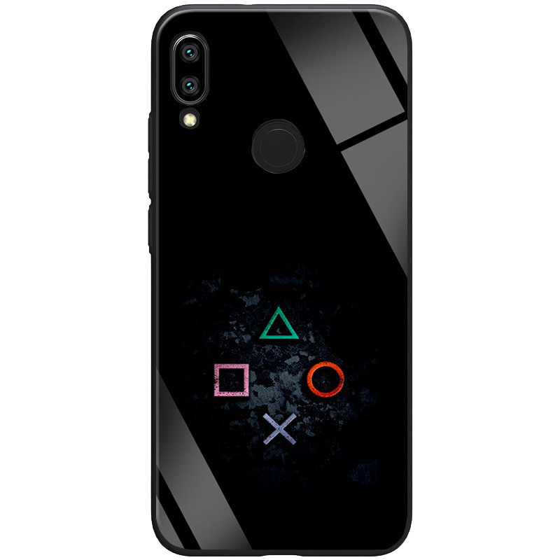 

TPU+Glass чехол ForFun для Xiaomi Redmi 7 PS / Черный (109875)