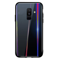 

TPU+Glass чехол Gradient Aurora для Samsung Galaxy J8 (2018)