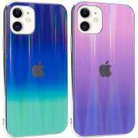 

TPU+Glass чехол Gradient Aurora с лого для Apple iPhone 11 (6.1")