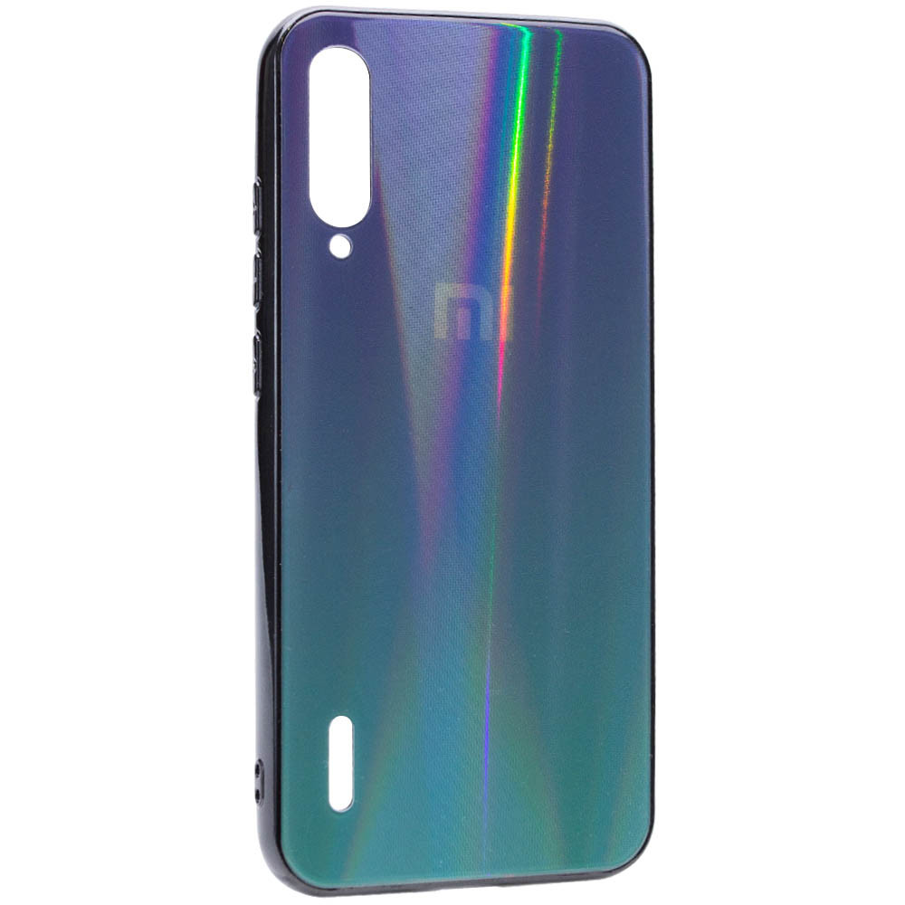 

TPU+Glass чехол Gradient Aurora с лого для Xiaomi Mi A3 (CC9e) Черный (109013)