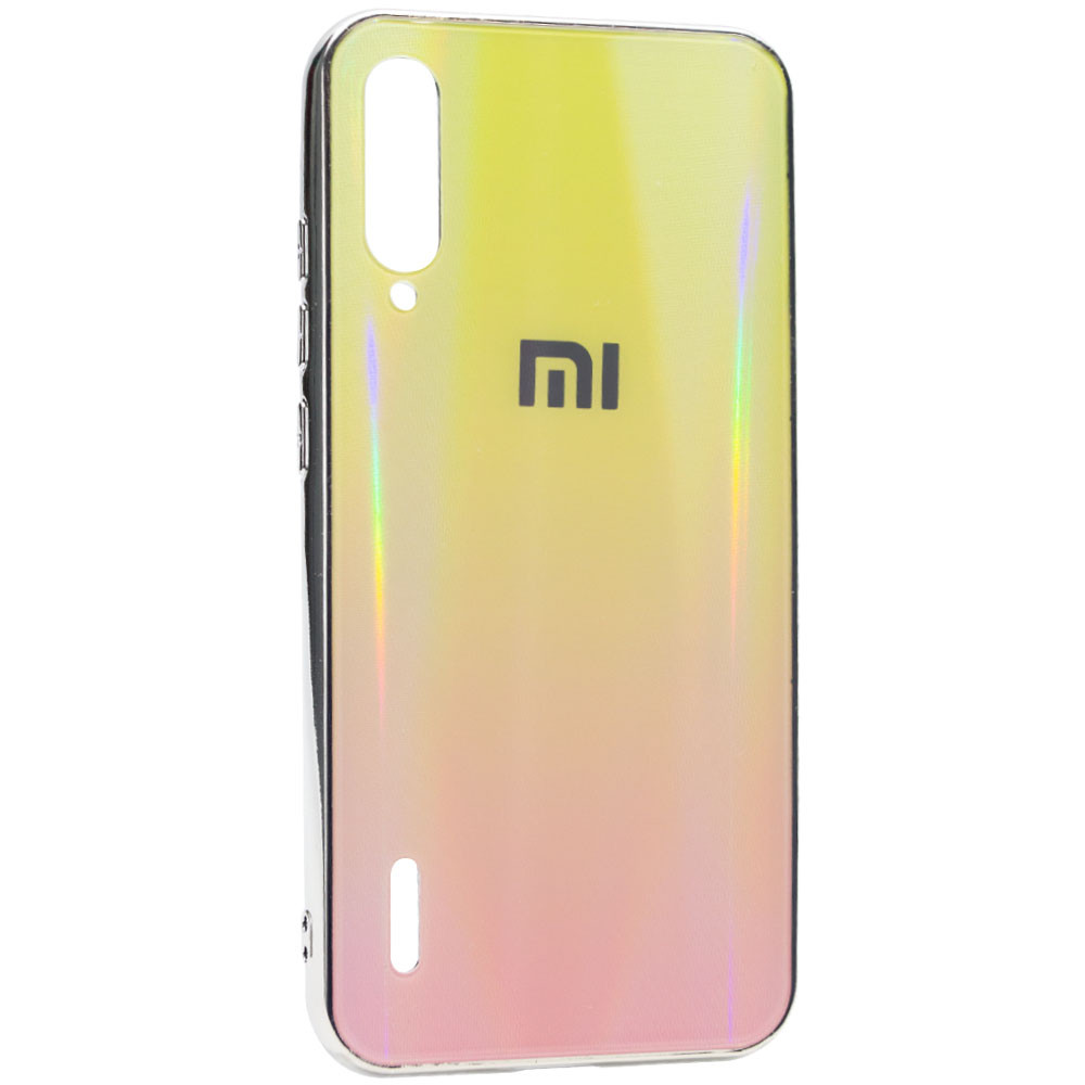 

TPU+Glass чехол Gradient Aurora с лого для Xiaomi Mi A3 (CC9e) Розовый (109011)