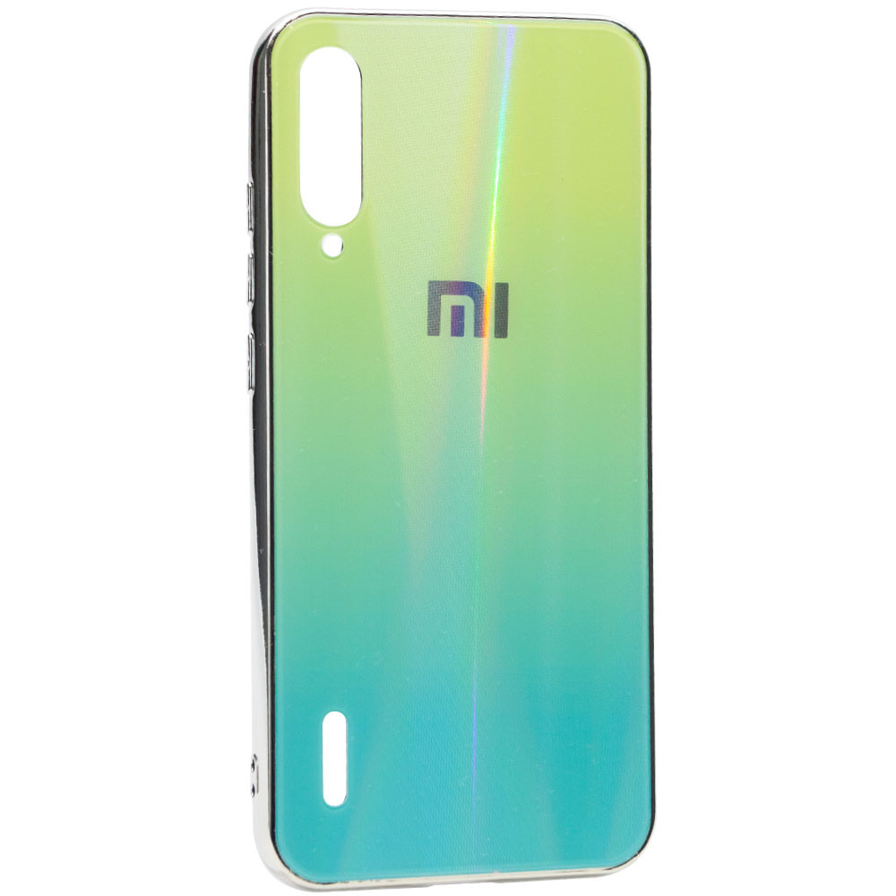 

TPU+Glass чехол Gradient Aurora с лого для Xiaomi Mi A3 (CC9e) Зеленый (109009)