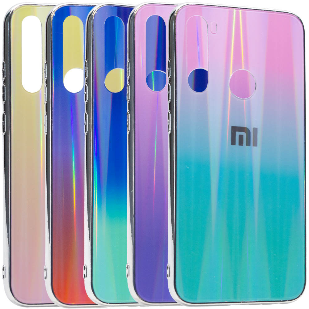 

TPU+Glass чехол Gradient Aurora с лого для Xiaomi Redmi Note 8 (119657)
