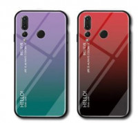 

TPU+Glass чехол Gradient HELLO для Huawei Nova 4