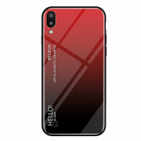 

TPU+Glass чехол Gradient HELLO для Samsung Galaxy A10 (A105F)
