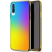 

TPU+Glass чехол Gradient Rainbow без лого для Samsung Galaxy A30s