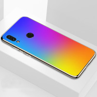 

TPU+Glass чехол Gradient Rainbow без лого для Xiaomi Redmi 7