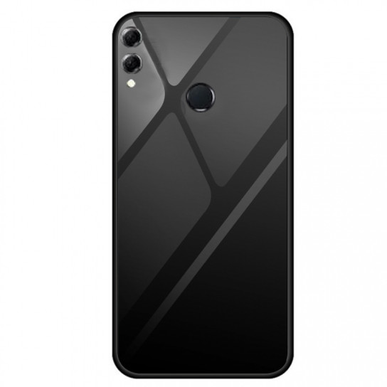 

TPU+Glass чехол Gradient series для Huawei Honor 8X Max Черный (93250)