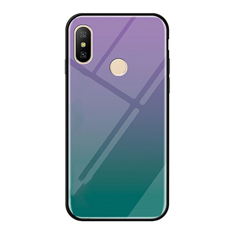 

TPU+Glass чехол Gradient series для Xiaomi Mi 8 SE Фиолетовый (93327)