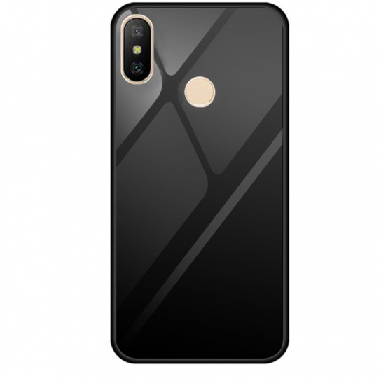 

TPU+Glass чехол Gradient series для Xiaomi Mi Max 3 Черный (93340)