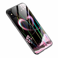 

TPU+Glass чехол Lumi светящийся в темноте для Apple iPhone XS Max (6.5")