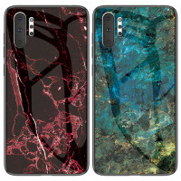 

TPU+Glass чехол Luxury Marble для Samsung Galaxy Note 10 Plus