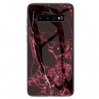 

TPU+Glass чехол Luxury Marble для Samsung Galaxy S10