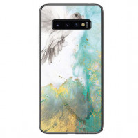 

TPU+Glass чехол Luxury Marble для Samsung Galaxy S10+