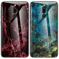 

TPU+Glass чехол Luxury Marble для Xiaomi Redmi 8