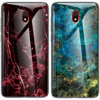 

TPU+Glass чехол Luxury Marble для Xiaomi Redmi 8a