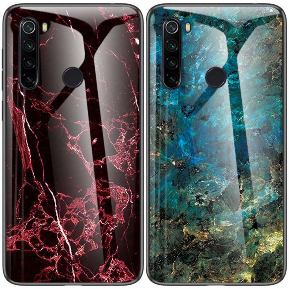

TPU+Glass чехол Luxury Marble для Xiaomi Redmi Note 8 (113113)