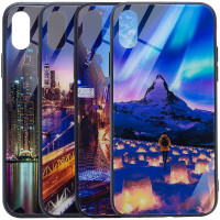 

TPU+Glass чехол Night series для Apple iPhone XS Max (6.5")