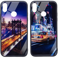 

TPU+Glass чехол Night series для Huawei Nova 3i