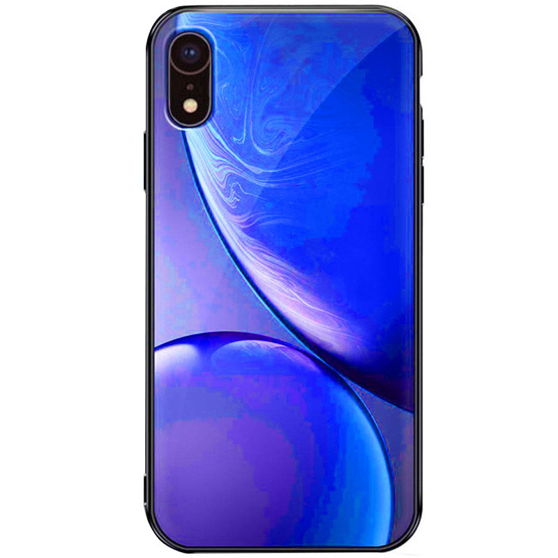 

TPU+Glass чехол Planet для Apple iPhone XS Max (6.5") Синий (104623)