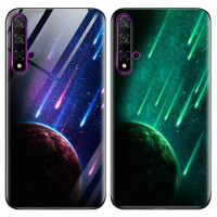 

TPU+Glass чехол светящийся в темноте для Huawei nova 5T