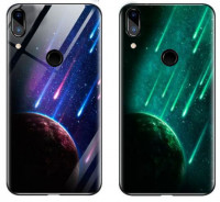 

TPU+Glass чехол светящийся в темноте для Huawei P20 Lite
