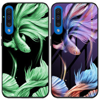 

TPU+Glass чехол светящийся в темноте для Samsung Galaxy A30s