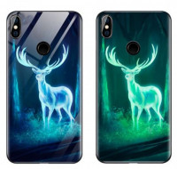 

TPU+Glass чехол светящийся в темноте для Xiaomi Mi Mix 3