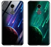 

TPU+Glass чехол светящийся в темноте для Xiaomi Redmi 5 Plus / Redmi Note 5 (SC)