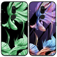 

TPU+Glass чехол светящийся в темноте для Xiaomi Redmi 8A