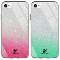 

TPU+Glass чехол Swarovski для Apple iPhone 8 (4.7")