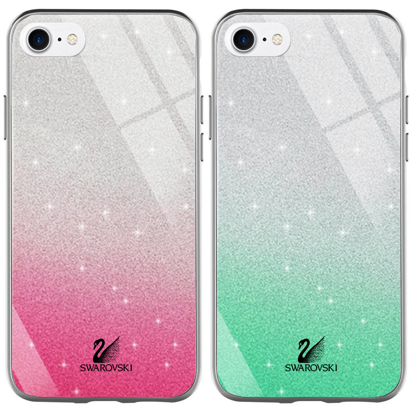 

TPU+Glass чехол Swarovski для Apple iPhone 7 / 8 / SE (2020) (4.7") (116076)
