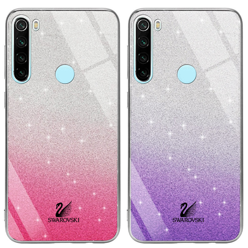 

TPU+Glass чехол Swarovski для Xiaomi Redmi Note 8 (116153)