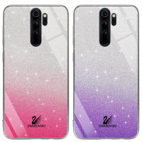 

TPU+Glass чехол Swarovski для Xiaomi Redmi Note 8 Pro
