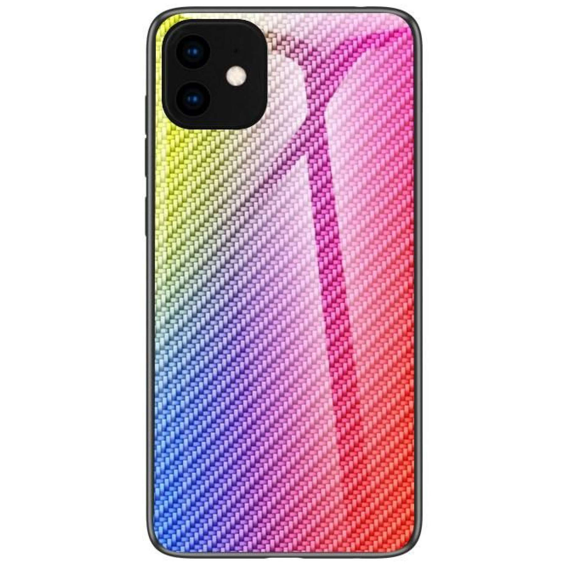 

TPU+Glass чехол Twist для Apple iPhone 11 (6.1") Сиреневый (113126)