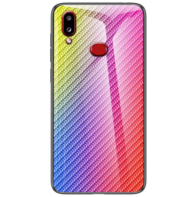 

TPU+Glass чехол Twist для Samsung A10s Сиреневый (116756)