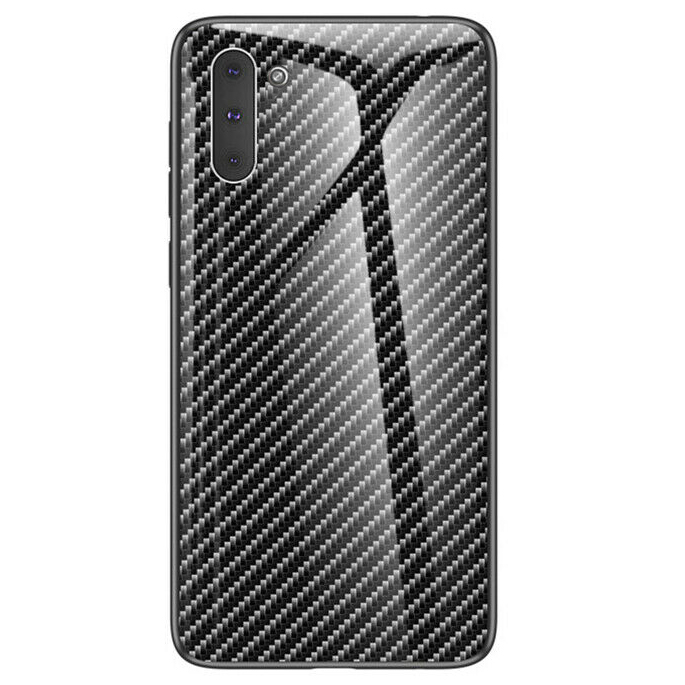 

TPU+Glass чехол Twist для Samsung Galaxy Note 10 Черный (113142)