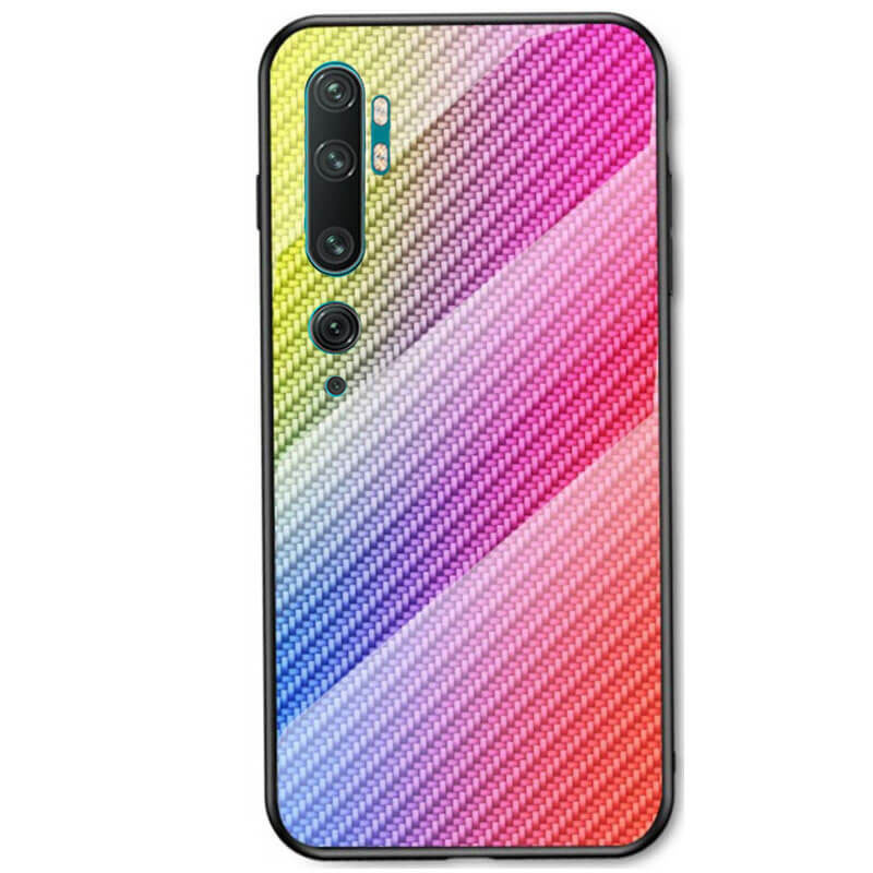 

TPU+Glass чехол Twist для Xiaomi Mi Note 10 Pro Сиреневый (121170)