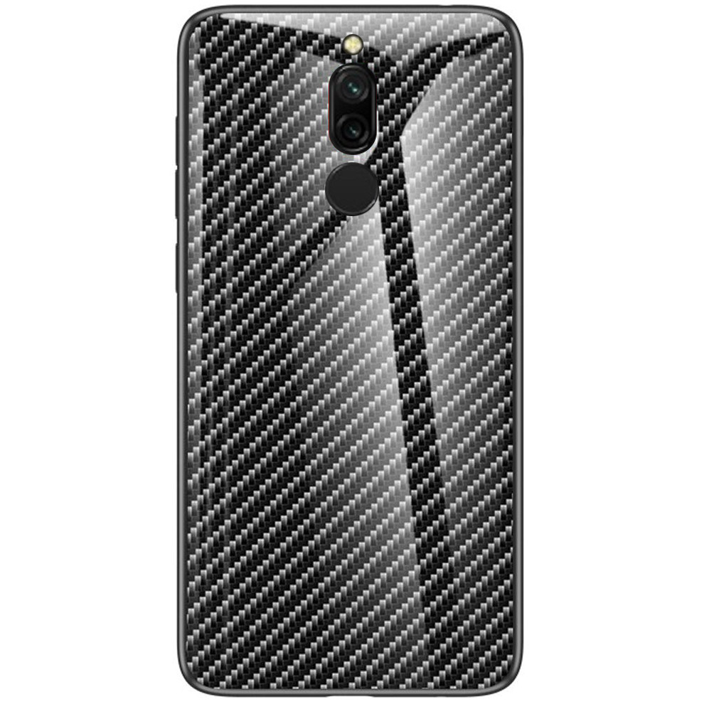 

TPU+Glass чохол Twist для Xiaomi Redmi 8 (Чорний)