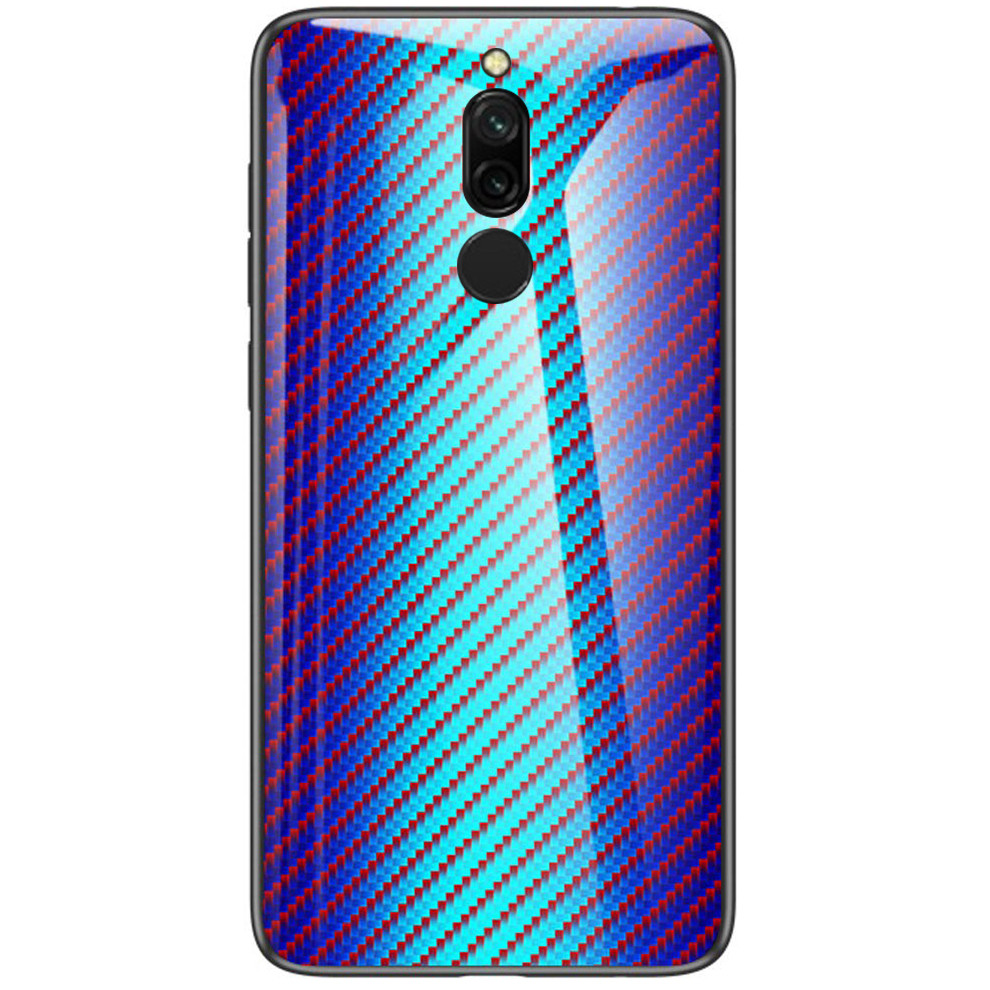 

TPU+Glass чохол Twist для Xiaomi Redmi 8 (Блакитний)