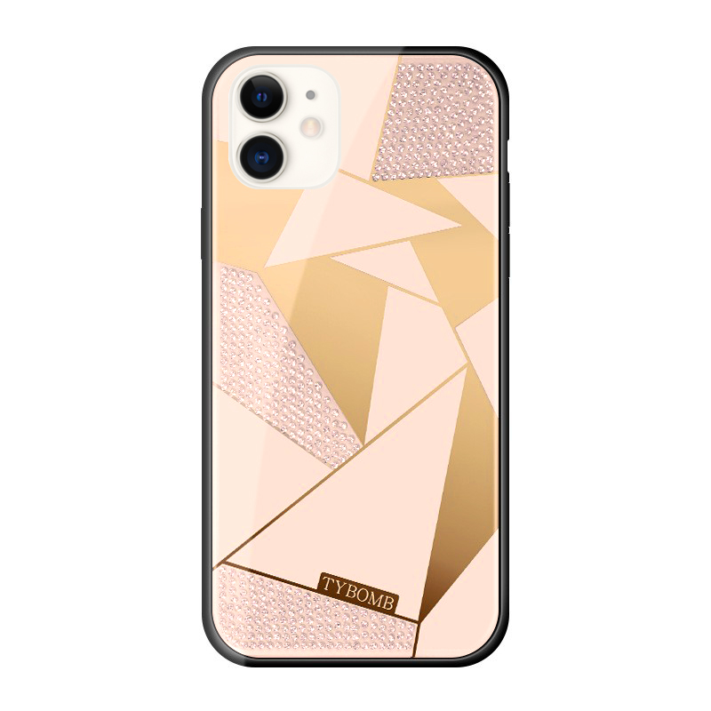 

TPU+Glass чехол TYBOMB Shinig Miror для Apple iPhone 11 (6.1") Розовый (115726)