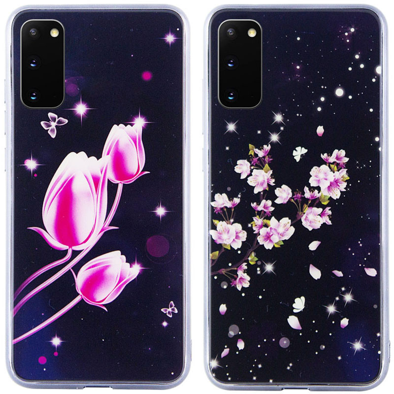 

TPU+Glass чехол Fantasy с глянцевыми торцами для Samsung Galaxy S20 (139840)