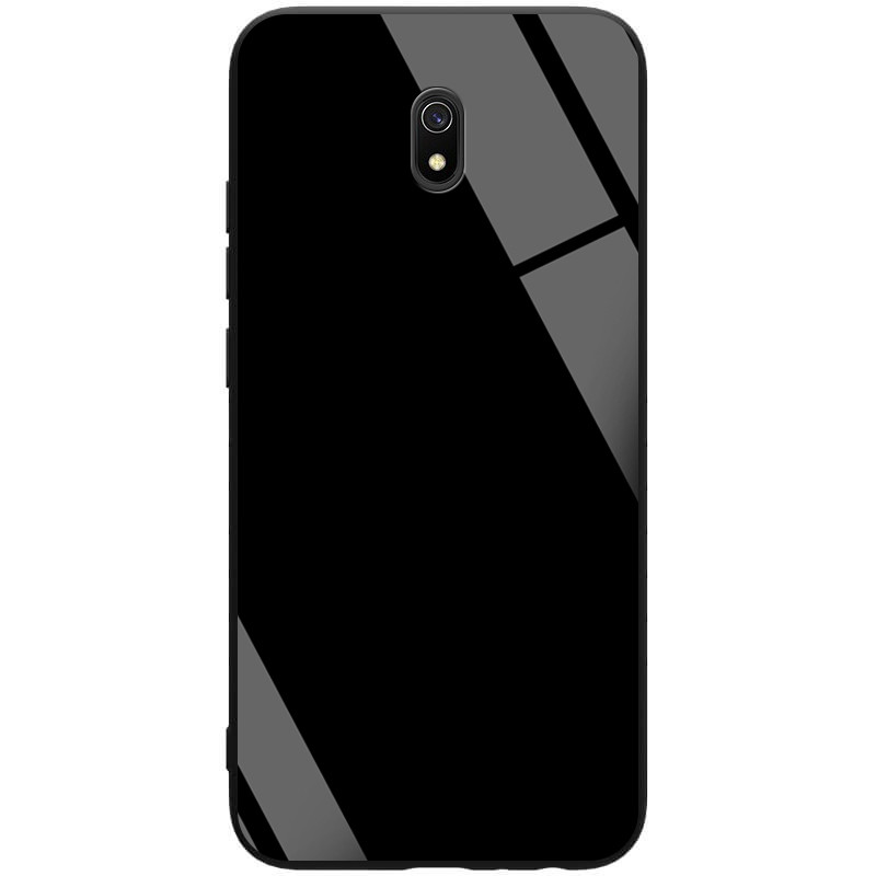 

TPU+Glass чехол GLOSSY для Xiaomi Redmi 8a Черный / Black (122693)